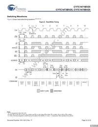 CY7C1471BV25-133AXCT Datasheet Page 23