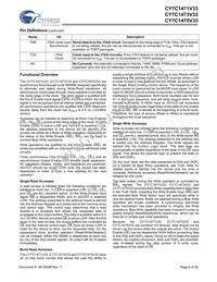 CY7C1471V33-117AXC Datasheet Page 9