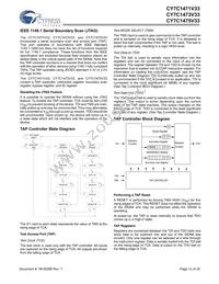 CY7C1471V33-117AXC Datasheet Page 12