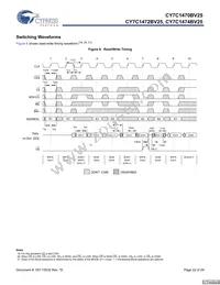 CY7C1474BV25-200BGIT Datasheet Page 22