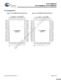 CY7C1480BV33-167BZI Datasheet Page 4