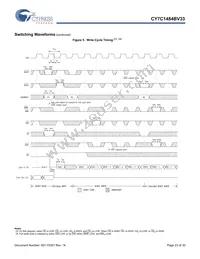 CY7C1484BV33-250BZXC Datasheet Page 23