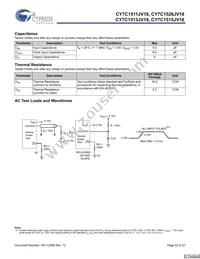 CY7C1513JV18-300BZC Datasheet Page 22