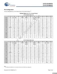 CY7C1514AV18-250BZI Datasheet Page 3