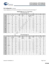 CY7C1514V18-200BZXC Datasheet Page 5