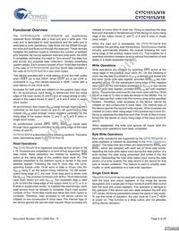 CY7C1515JV18-167BZI Datasheet Page 6