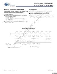 CY7C1515V18-250BZC Datasheet Page 20