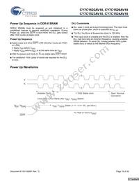 CY7C1523AV18-250BZC Datasheet Page 19