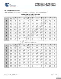 CY7C1523JV18-300BZXC Datasheet Page 5