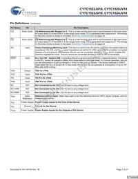 CY7C1523JV18-300BZXC Datasheet Page 7