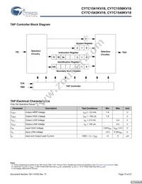 CY7C1545KV18-450BZC Datasheet Page 15