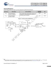 CY7C1545V18-375BZC Datasheet Page 22