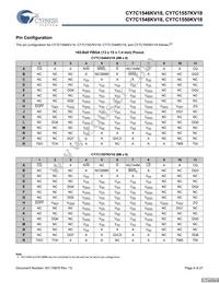 CY7C1548KV18-450BZI Datasheet Page 4