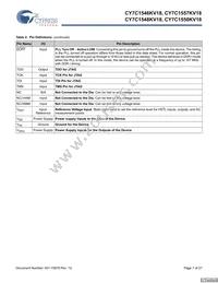 CY7C1548KV18-450BZI Datasheet Page 7