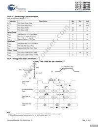 CY7C1550V18-375BZC Datasheet Page 16