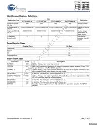 CY7C1550V18-375BZC Datasheet Page 17
