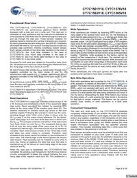 CY7C1565V18-400BZI Datasheet Page 8