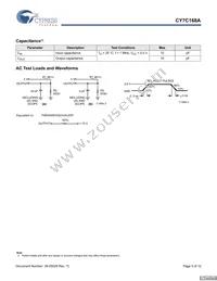 CY7C168A-20PXC Datasheet Page 5