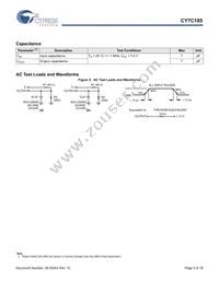 CY7C185-15VIT Datasheet Page 5