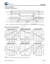 CY7C187-15PXC Datasheet Page 5