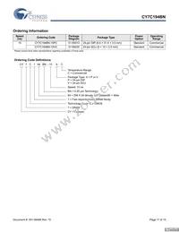 CY7C194BN-15PC Datasheet Page 11