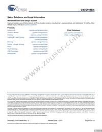 CY7C194BN-15PC Datasheet Page 15