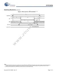 CY7C197N-25PXC Datasheet Page 7