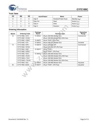 CY7C199C-20ZXIT Datasheet Page 9