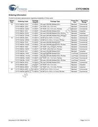 CY7C199CN-12VXAT Datasheet Page 10