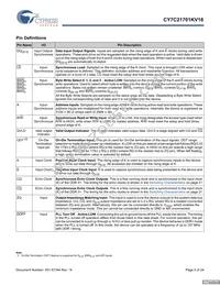 CY7C21701KV18-400BZXC Datasheet Page 5