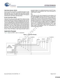 CY7C21701KV18-400BZXC Datasheet Page 8