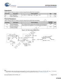 CY7C21701KV18-400BZXC Datasheet Page 20