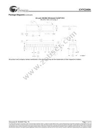 CY7C245A-18WMB Datasheet Page 11