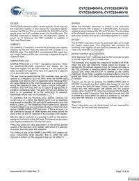 CY7C2544KV18-333BZI Datasheet Page 13