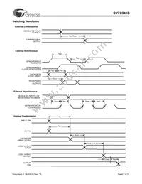 CY7C341B-25JC Datasheet Page 7