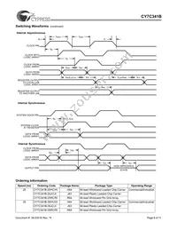 CY7C341B-25JC Datasheet Page 8