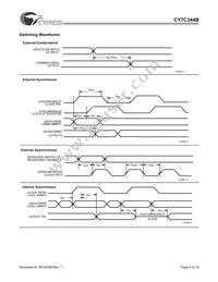 CY7C344B-15JC Datasheet Page 6