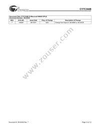 CY7C344B-15JC Datasheet Page 12