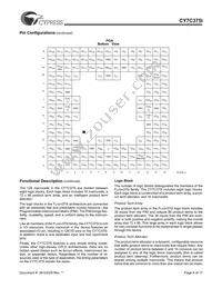 CY7C375I-125AC Datasheet Page 4