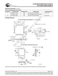 CY7C4201V-15AC Datasheet Page 16