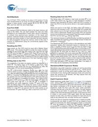 CY7C421-20JXI Datasheet Page 13