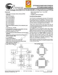 CY7C4251V-25AXC Cover