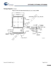 CY7C4255-15AXC Datasheet Page 22