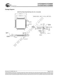 CY7C4265V-15ASC Datasheet Page 19