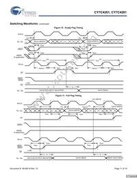 CY7C4271-15AC Datasheet Page 11