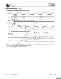 CY7C4291-10JXC Datasheet Page 10