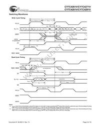 CY7C4291V-15JC Datasheet Page 8