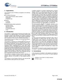 CY7C60223-PXC Datasheet Page 2