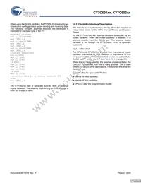 CY7C60223-PXC Datasheet Page 22