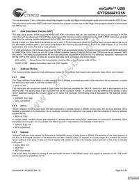 CY7C63231A-SXCT Datasheet Page 9